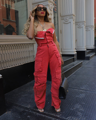 The One Denim jumpsuit 2.0 PRE ORDER SHIPS 6/20-6/29