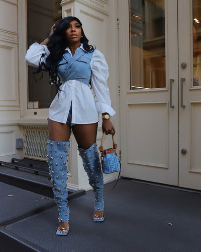 Extra AF denim set