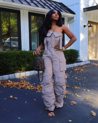 Lover Of Cargo Jumpsuit