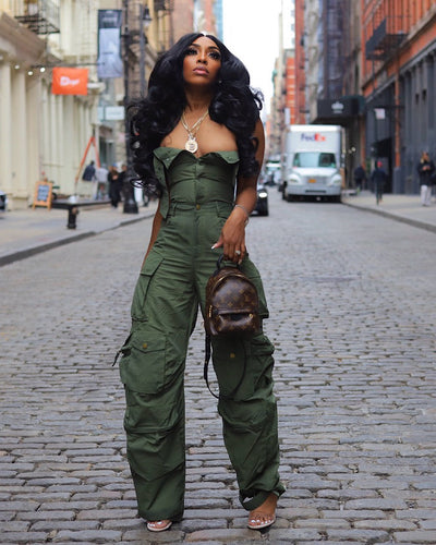 Lover Of Cargo Jumpsuit