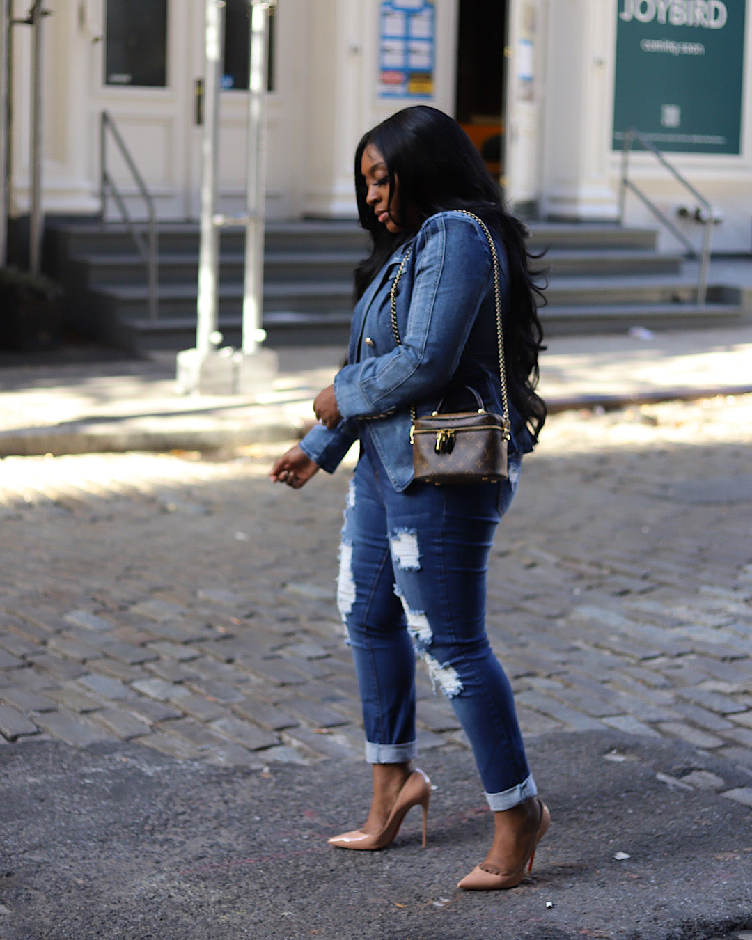 Chic Couture Denim blazer